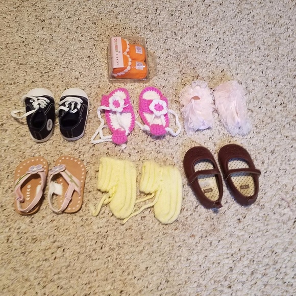 Other - Huge lot of baby shoes almost new.